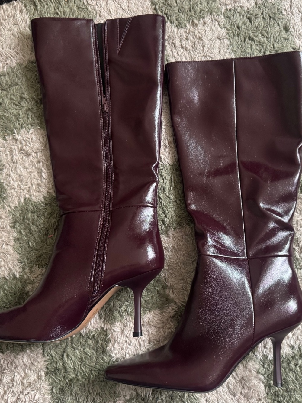 Burgundy Boots